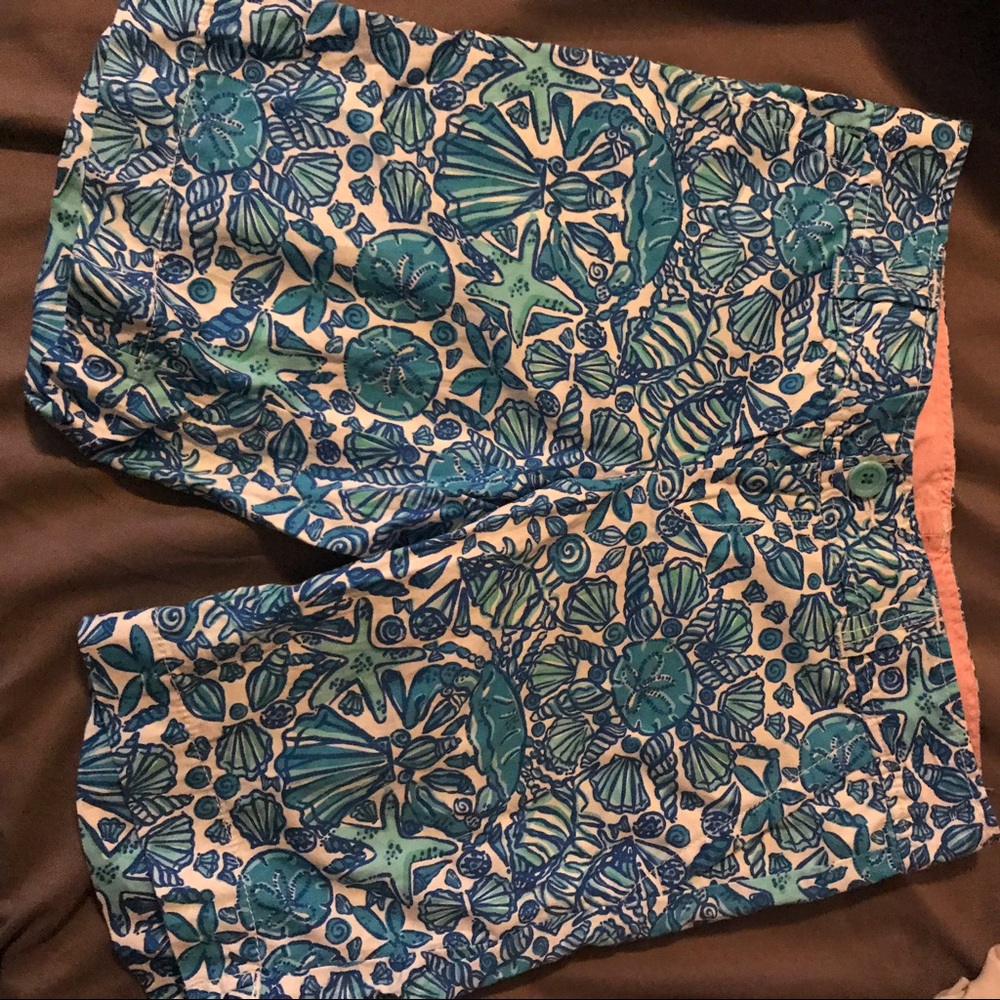 Lilly Pulitzer Chipper Shorts Sailors Valentine